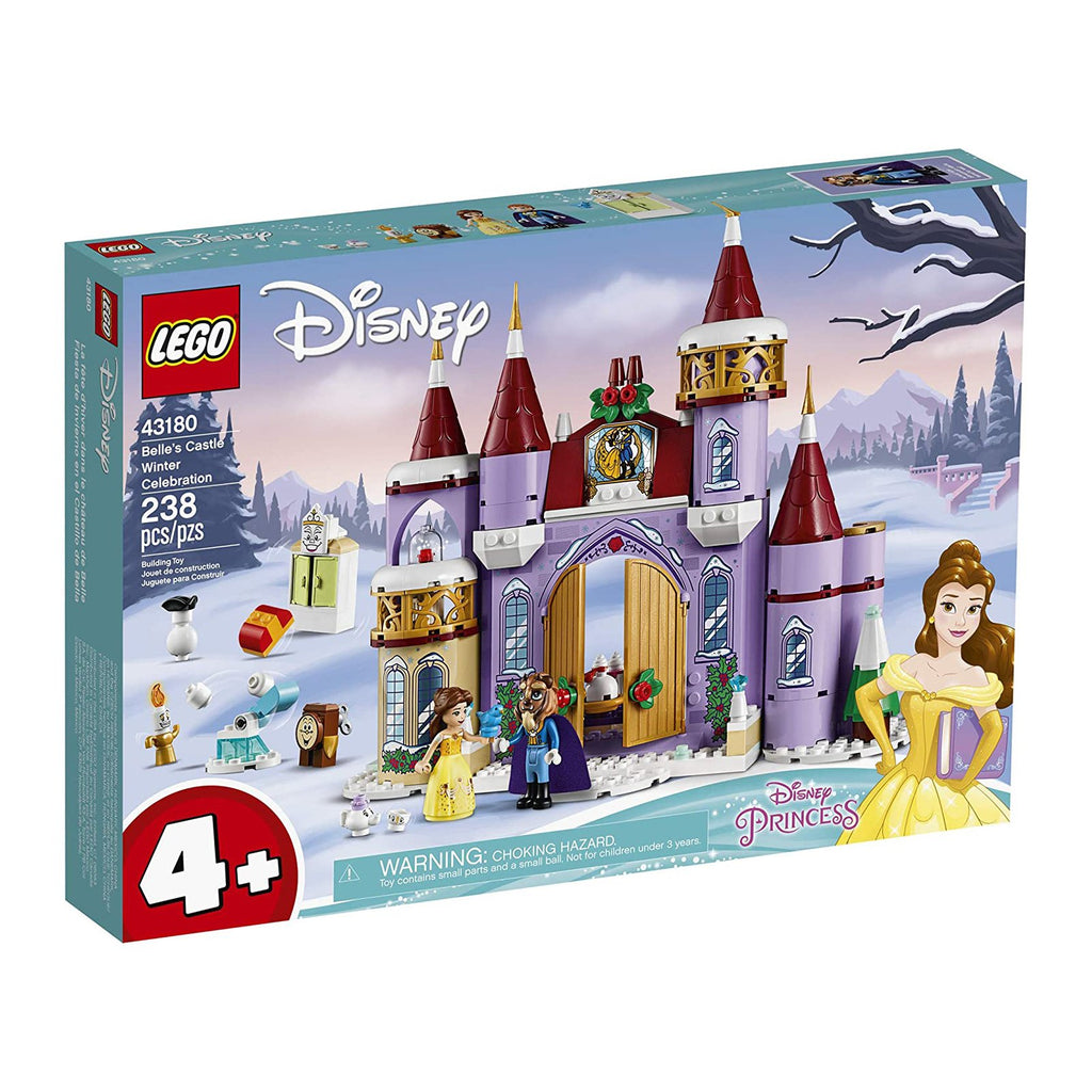 LEGO® Disney Princess Belle's Castle Winter Celebration Building Set 43180 - Radar Toys
