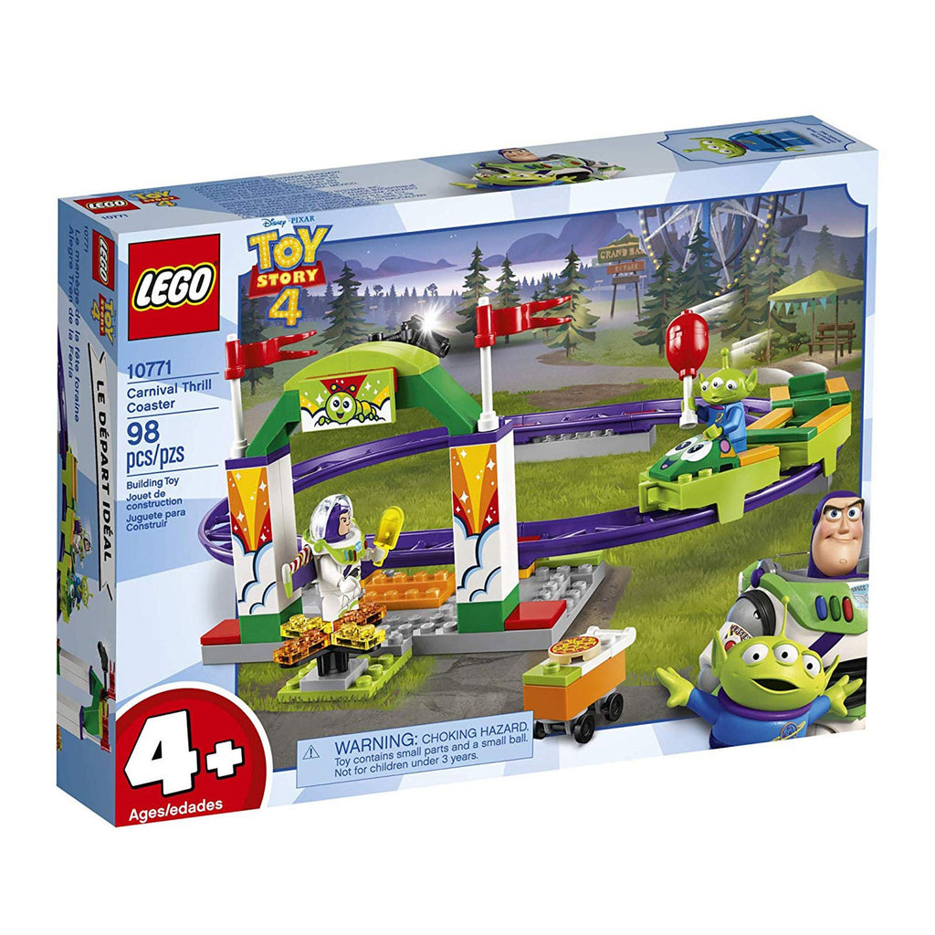 LEGO® Disney Toy Story 4 Carnival Thrill Coaster Building Set 10771