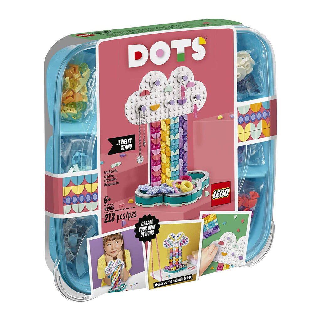 LEGO® DOTS Rainbow Jewelry Stand Building Set 41905