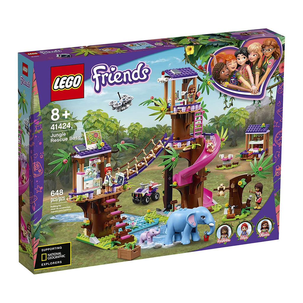 LEGO® Friends Jungle Rescue Base Building Set 41424