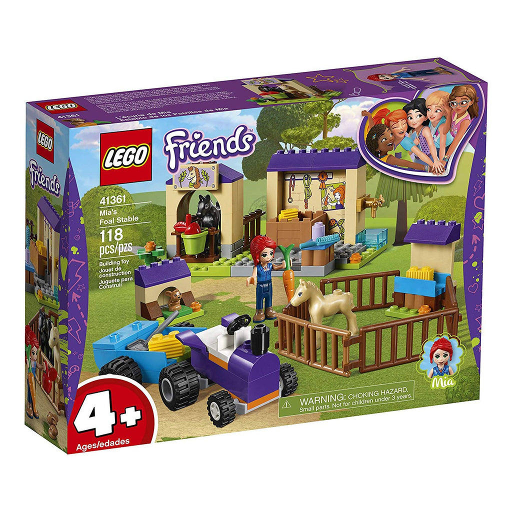LEGO® Friends Mia's Foal Stable Building Set 41361