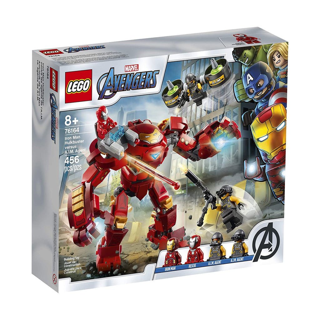 LEGO® Marvel Avengers Iron Man Hulkbuster VS AIM Agent Building Set 76164 - Radar Toys