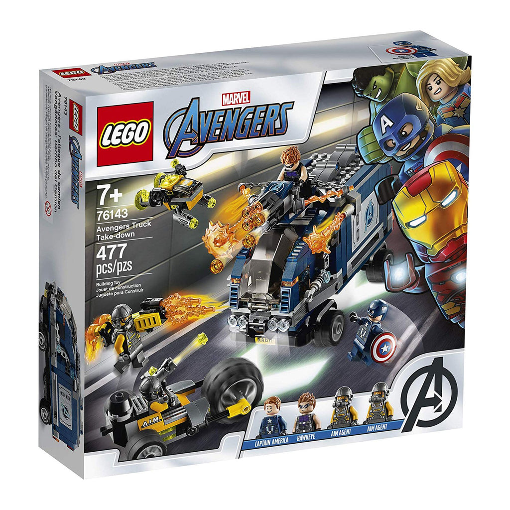 LEGO® Marvel Avengers Truck Take-Down Building Set 76143