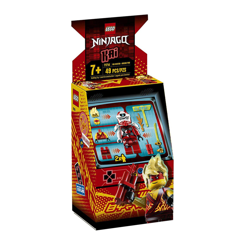 LEGO® Ninjago Kai Avatar Arcade Pod Building Set 71714 - Radar Toys