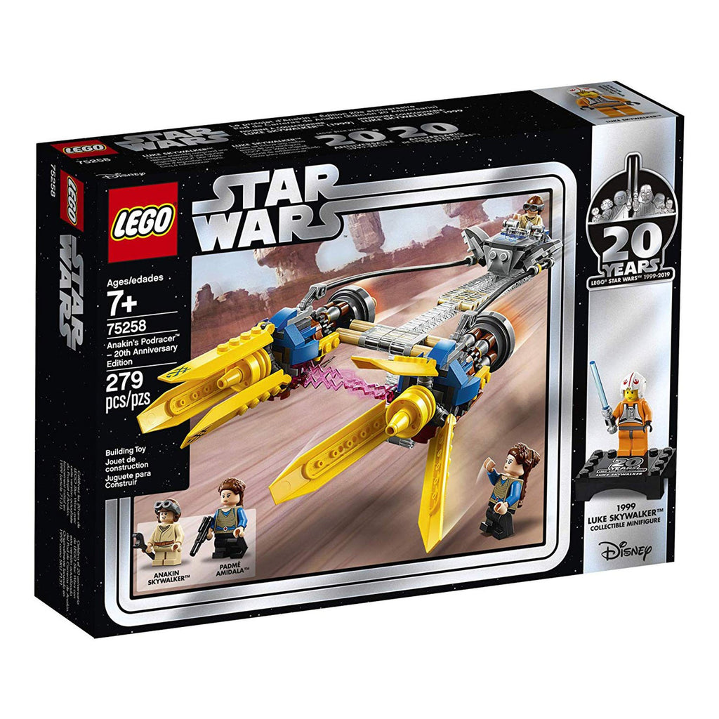 LEGO® Star Wars Anakin's Podracer 20th Anniversary Building Set 75258