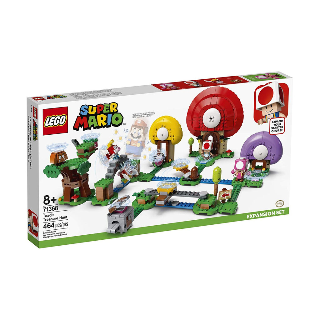 LEGO® Super Mario Toad's Treasure Hunt Expansion Building Set 71368 - Radar Toys