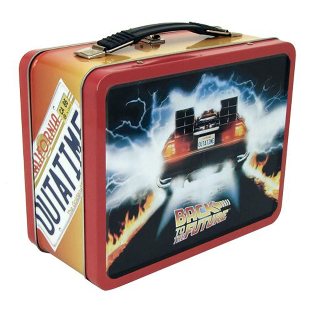 Back To The Future Outatime Lunch Tin Tote