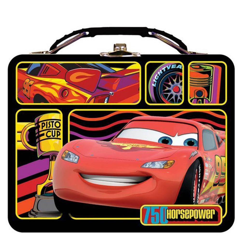 Disney Cars Metal Tin Lunch Piston Cup