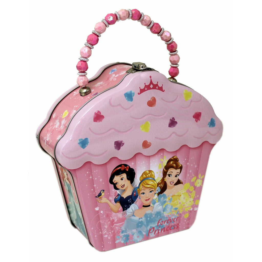 Disney Forever Princess Cupcake Lunch Box Metal Tin