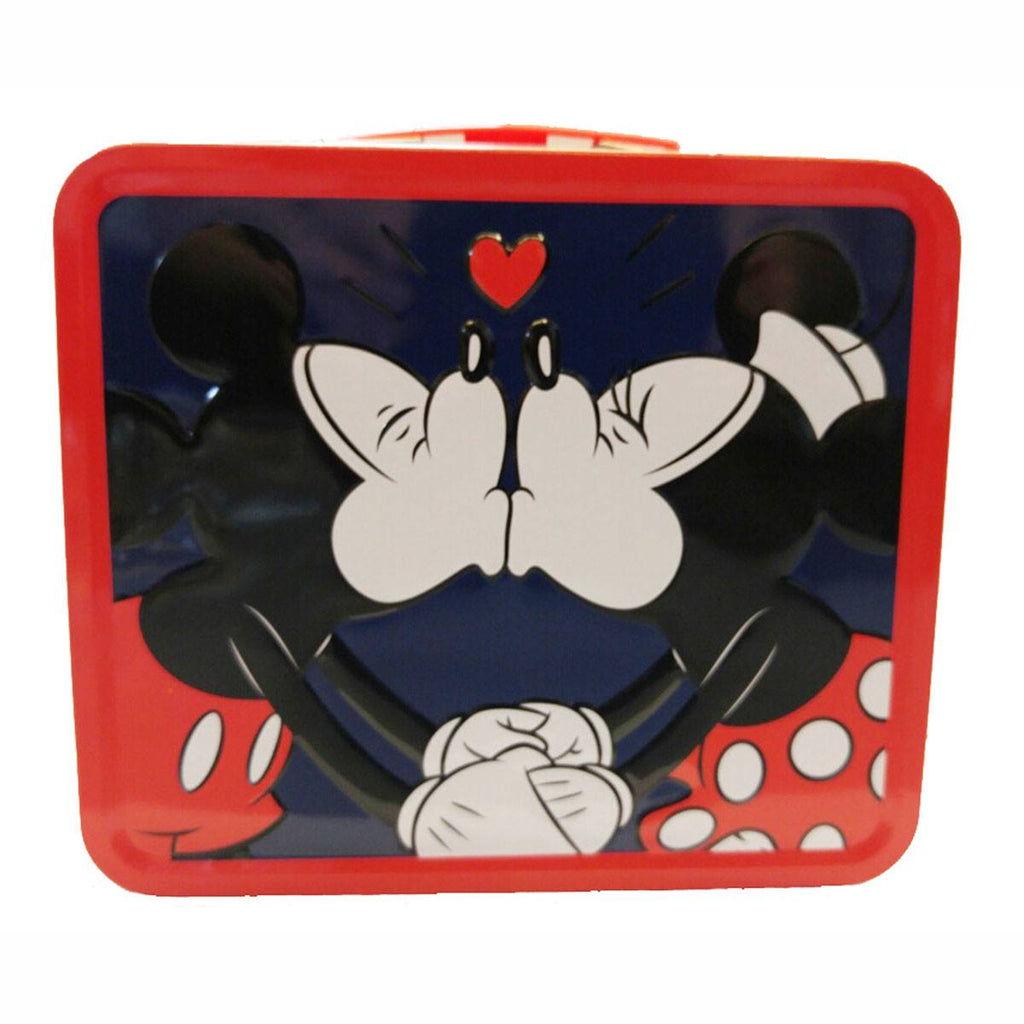 Disney Mickey Mouse Metal Lunch Box Kissing