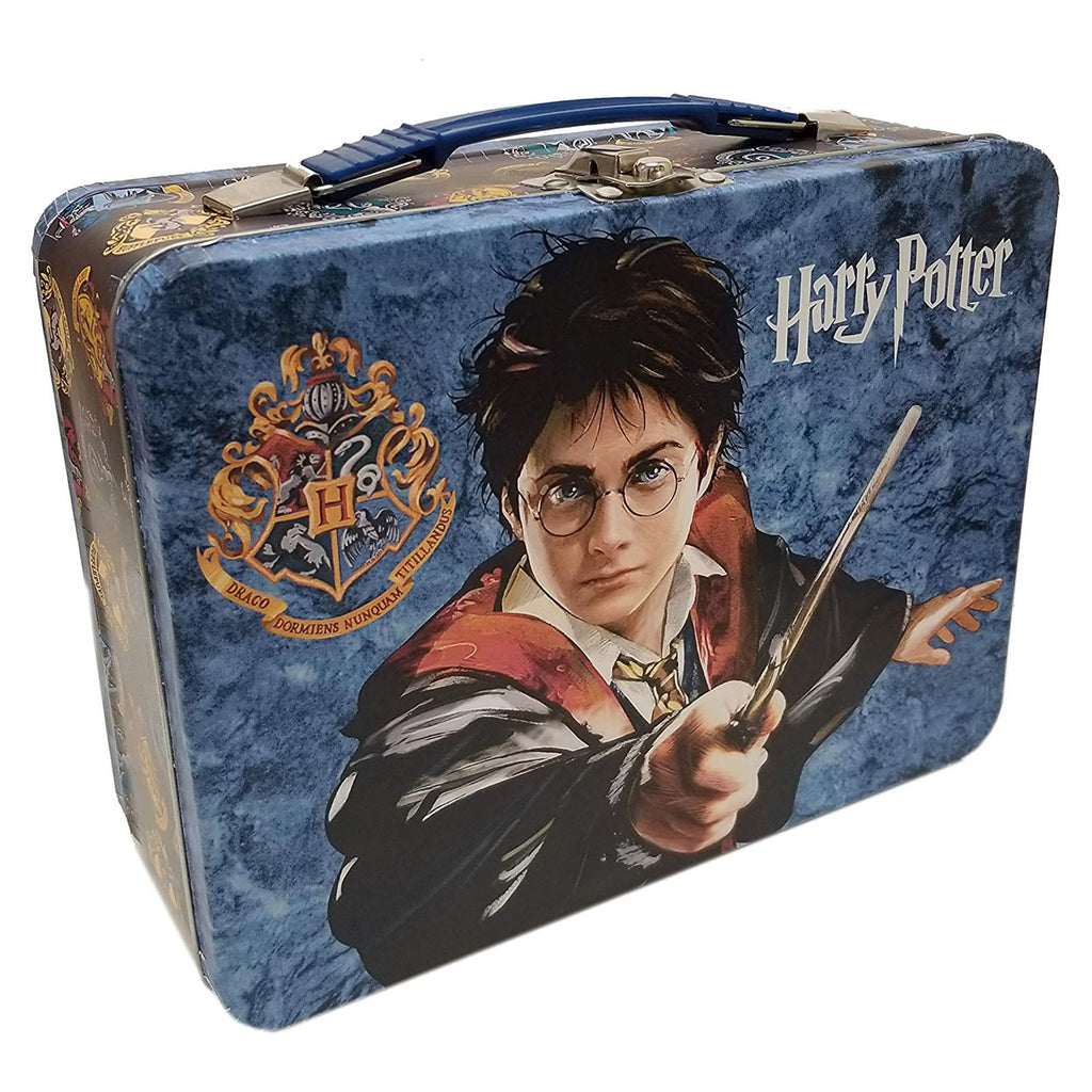 Harry Potter House Crest Lunch Box Metal Tin