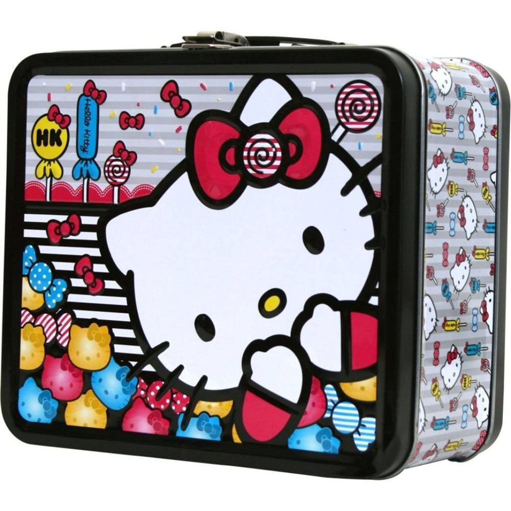 Hello Kitty Metal Tin Lunch Box Candy