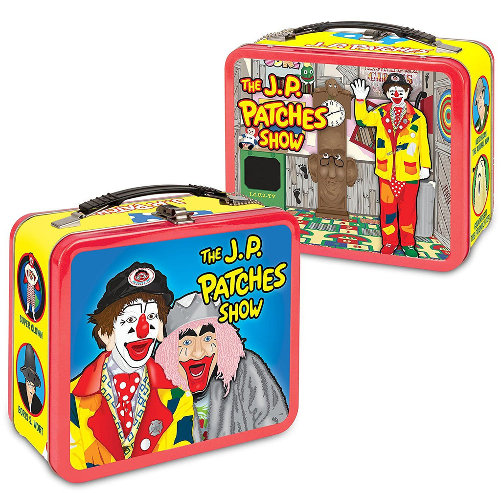 J.P. Patches Metal Tin Lunch Box