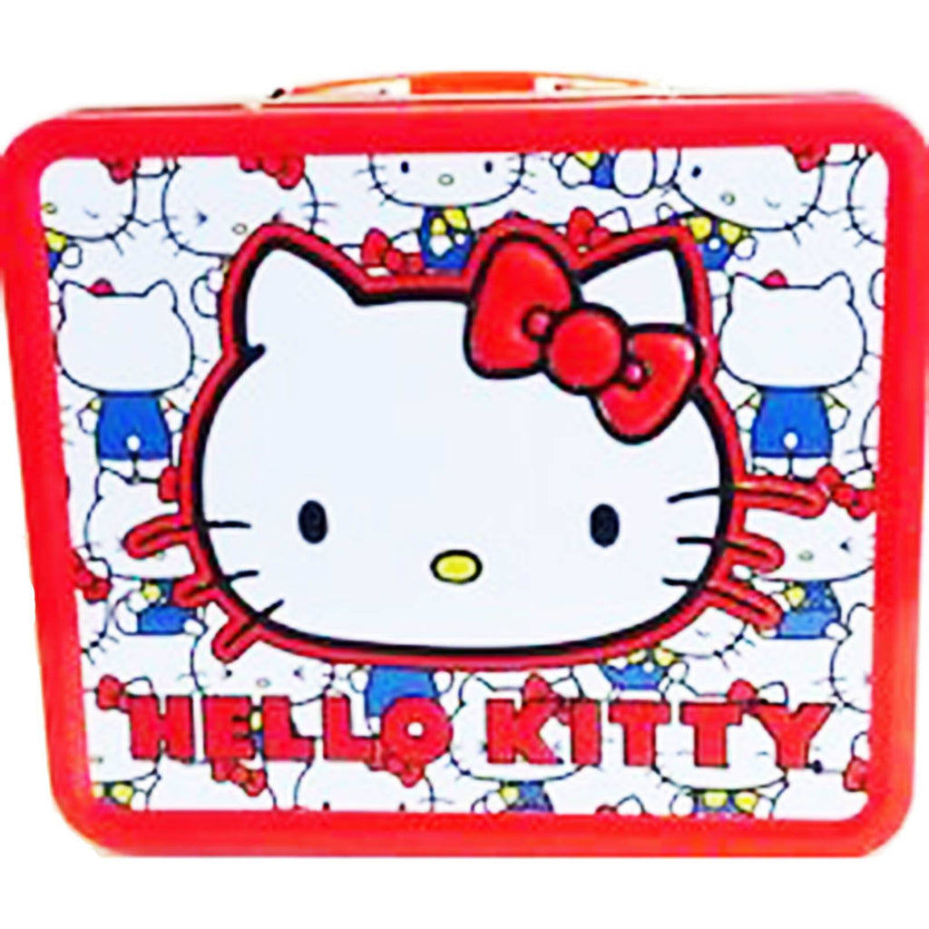 Loungefly Hello Kitty Vintage Kitty Head Metal Lunch Box