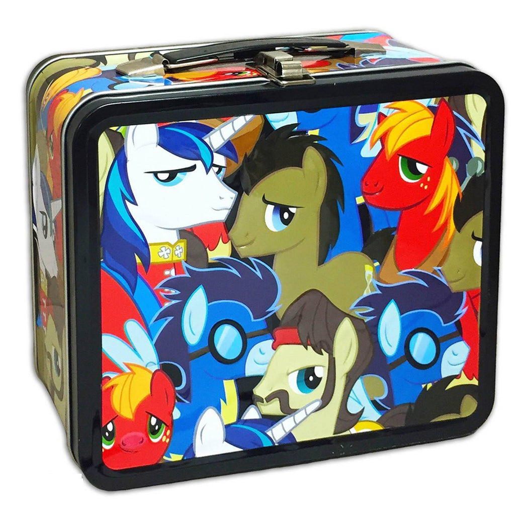 My Little Pony Bronies Group Metal Lunch Box