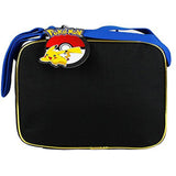 Pokemon Pikachu Black And Blue Soft Shell Lunch Box - Radar Toys