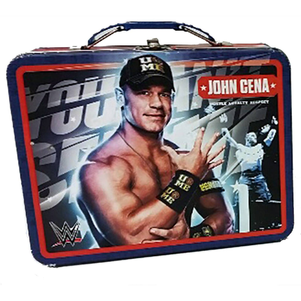 WWE Metal Tin Lunch Box John Cena