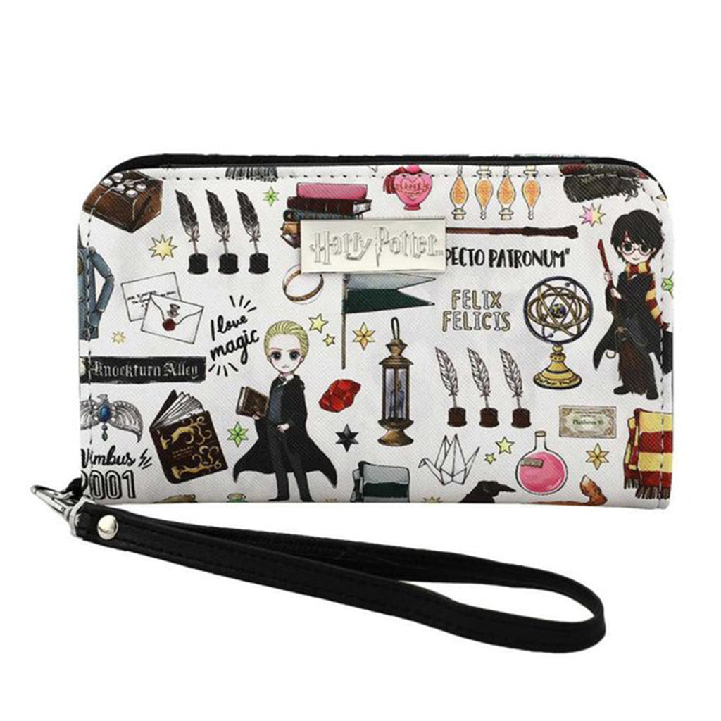 Bioworld Harry Potter Chibi Characters And Accessories All Over Print Wallet