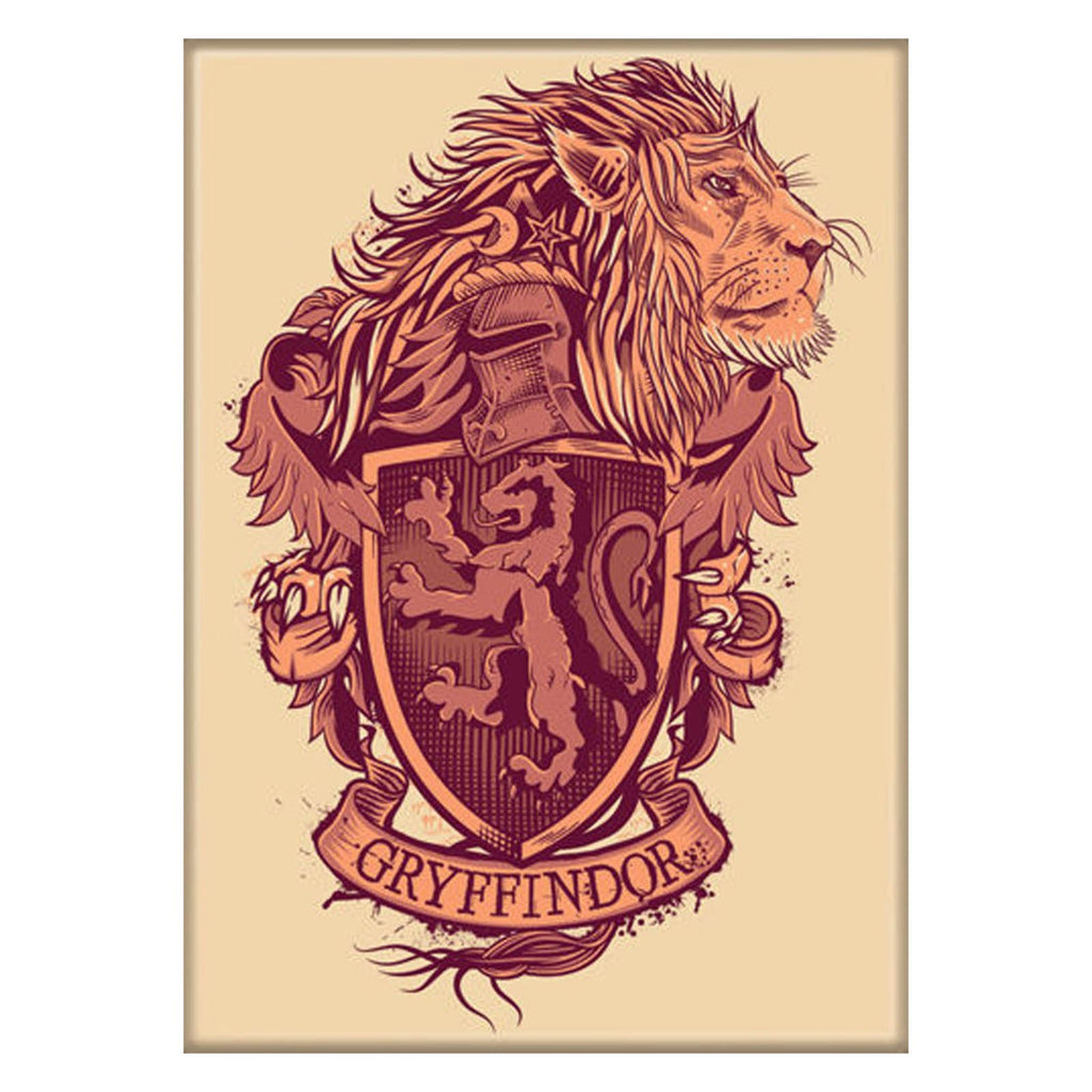 Ata-Boy Harry Potter Gryffindor Crest Alt Magnet