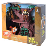 Adventure Tree Tiger Outpost Figures Playset - Radar Toys