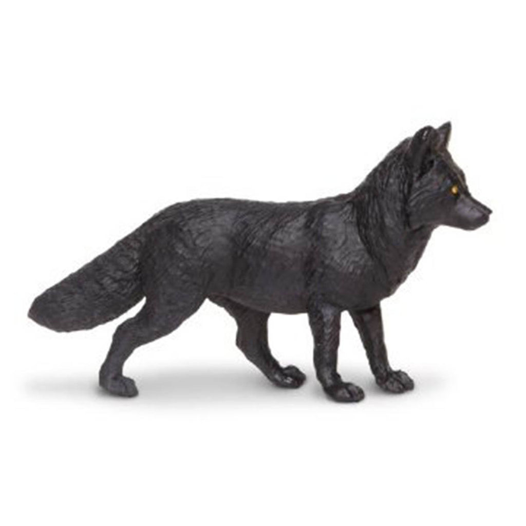 Black Fox North American Wildlife Figure Safari Ltd - Radar Toys