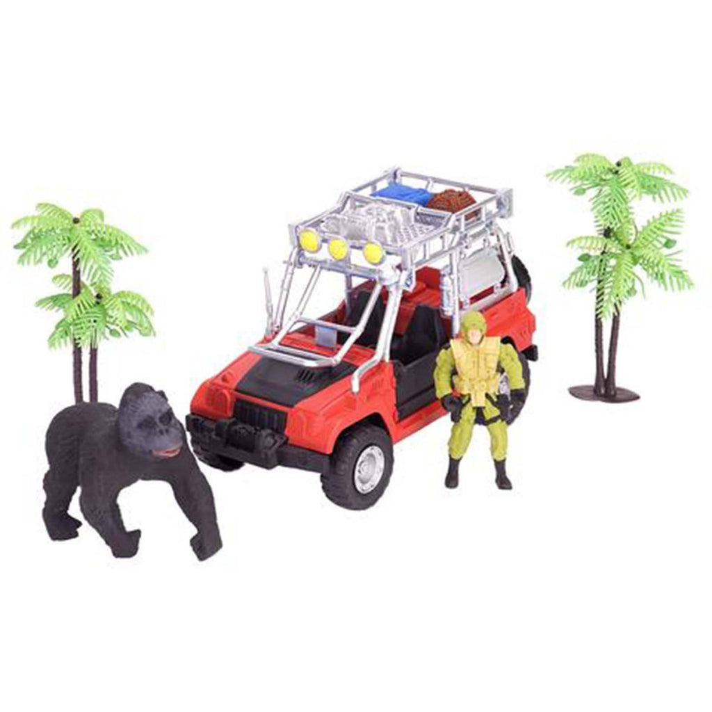E-Team Congo Gorilla Research Figures Playset