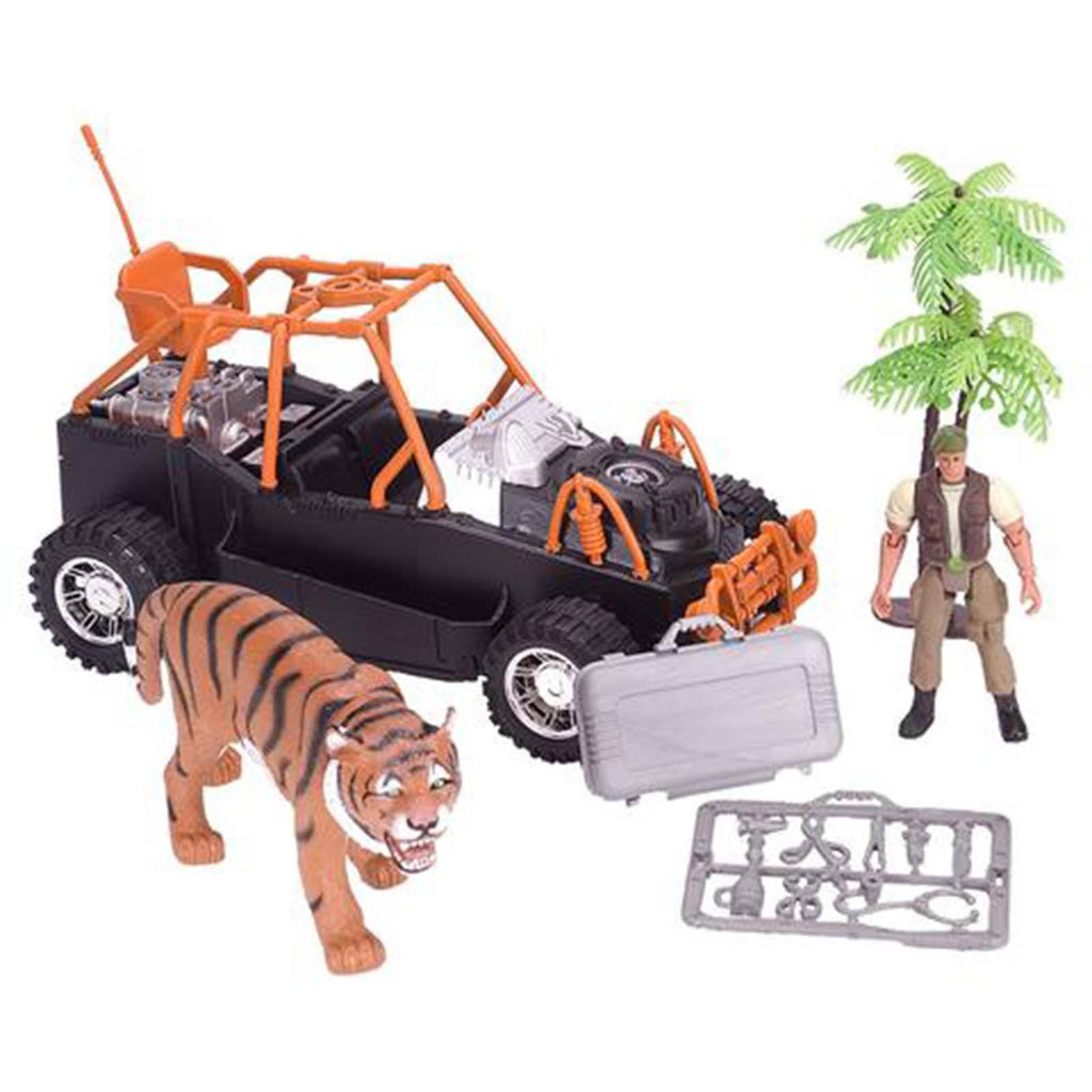 E-Team Tiger Rescue Figures Playset