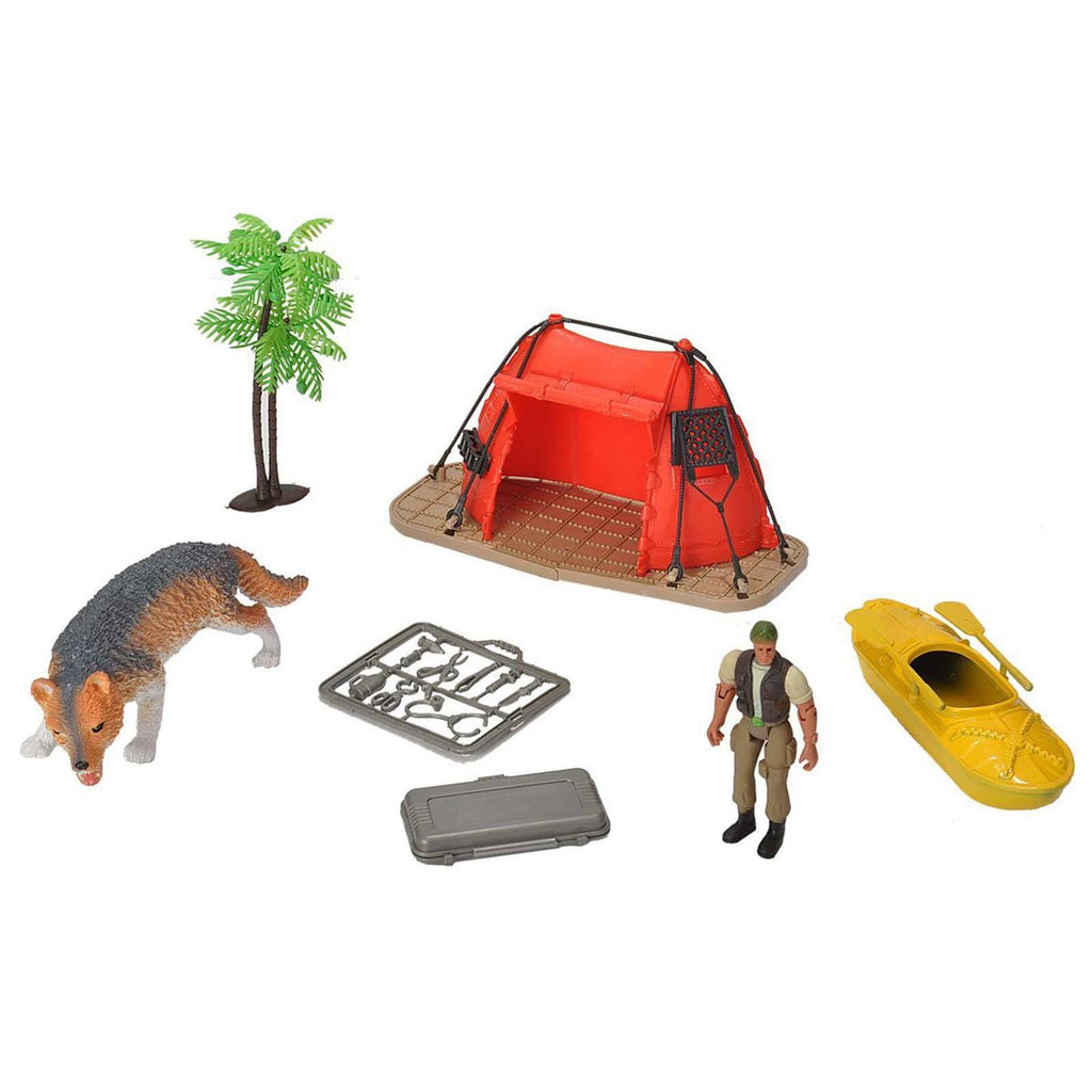 E-Team Wolf Science Expedition Figures Playset
