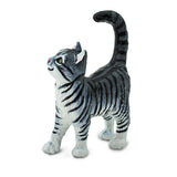 Gray Tabby Cat Animal Figure Safari Ltd 100128 - Radar Toys