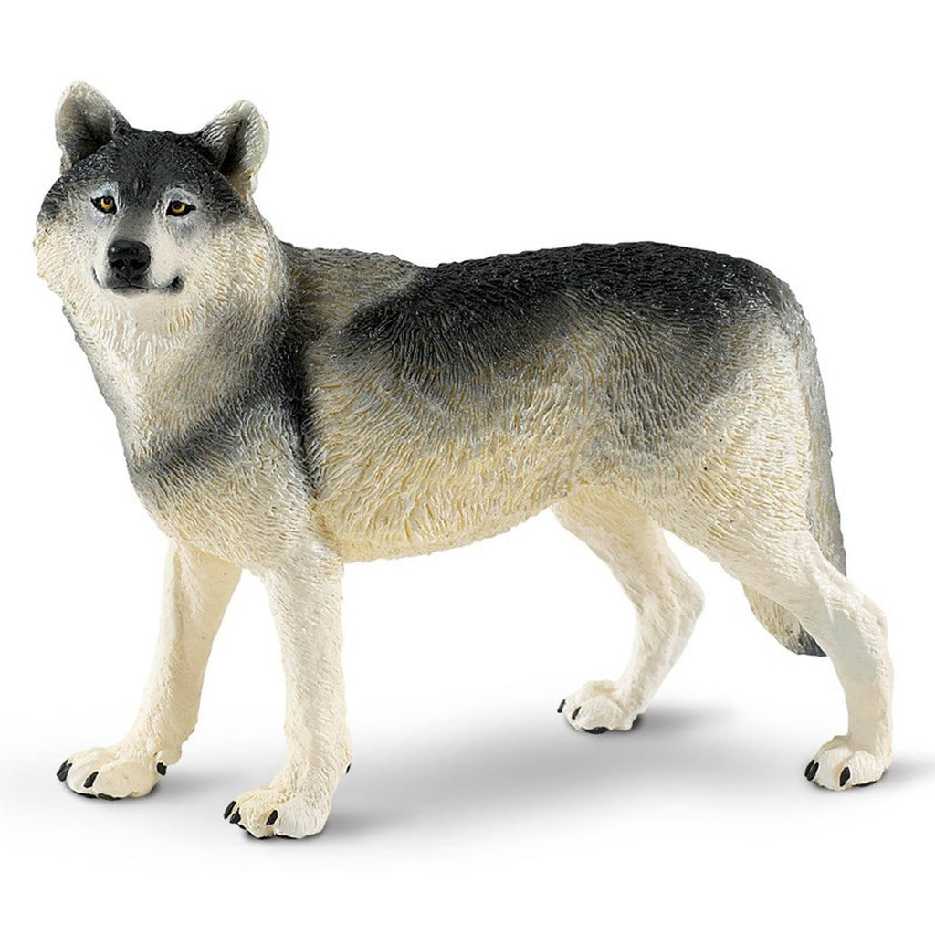 Grey Wolf Wildlife Wonders Figure Safari Ltd