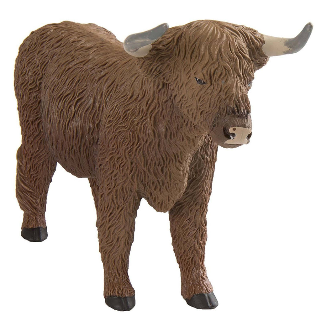 Highland Bull Wild Safari Figure Safari Ltd