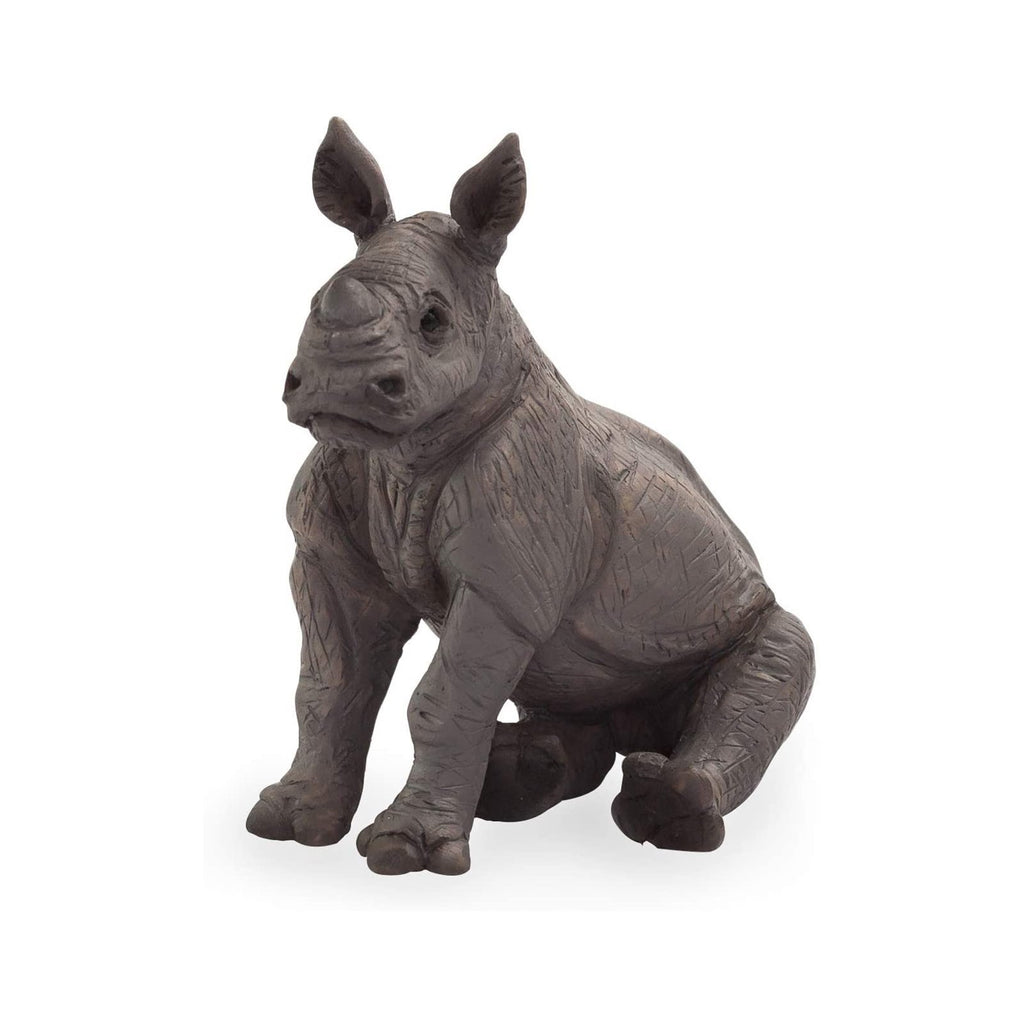MOJO Rhino Baby Sitting Animal Figure 387257 - Radar Toys