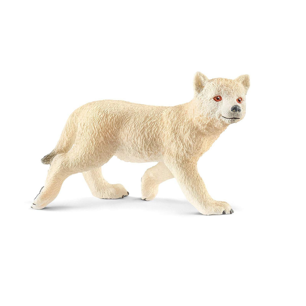 Schleich Arctic Wolf Cub Animal Figure
