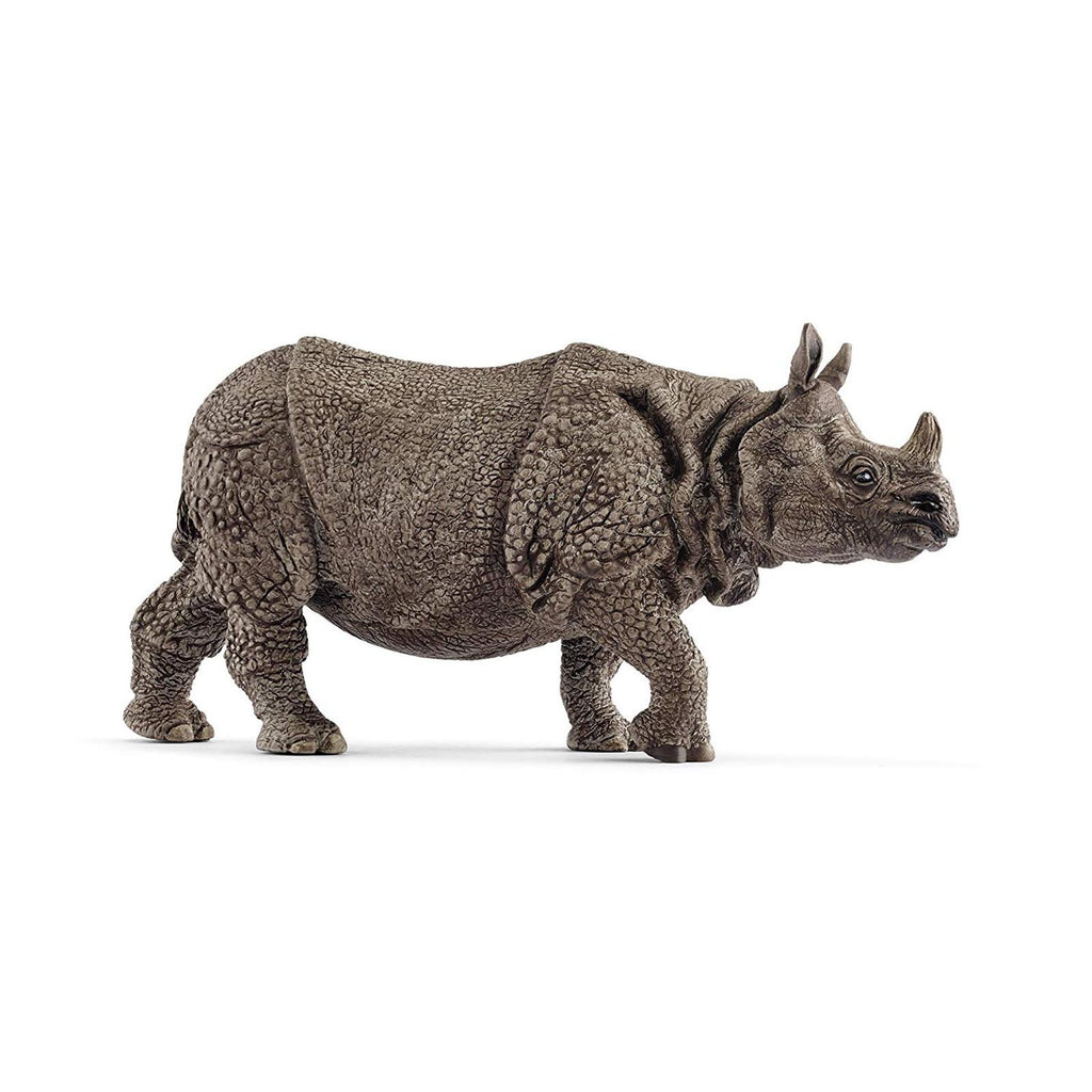 Schleich Indian Rhinoceros Animal Figure - Radar Toys