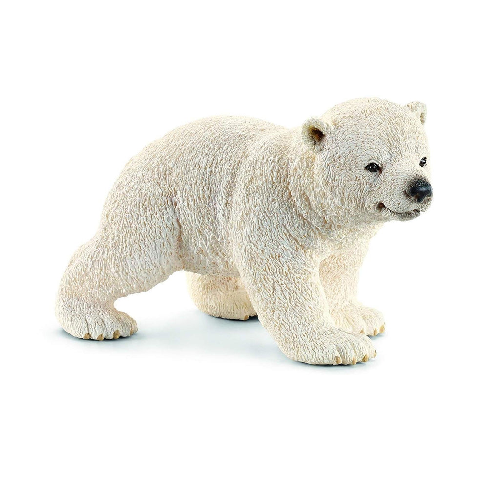 Schleich Polar Bear Cub Animal Figure - Radar Toys