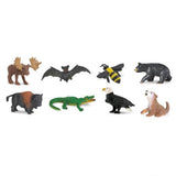 Wild America Fun Pack Mini Good Luck Figures Safari Ltd - Radar Toys
