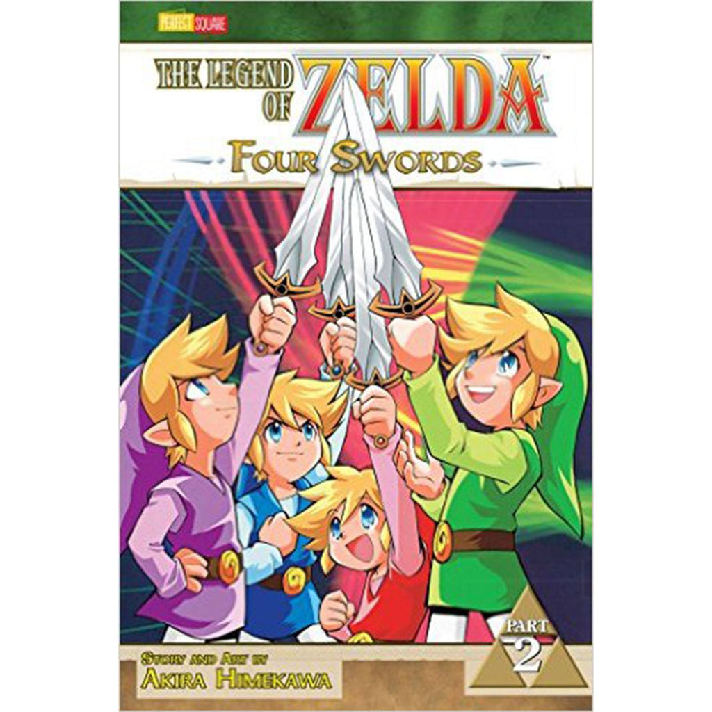 The Legend of Zelda Four Swords Part 2 Manga Paperback Book