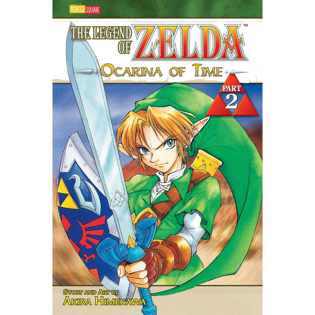 The Legend of Zelda Ocarina of Time Part 2 Manga Paperback Book