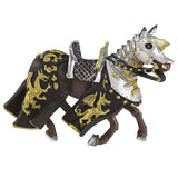 Horse With Black Robe And Gold Dragon Figure Safari Ltd - Radar Toys