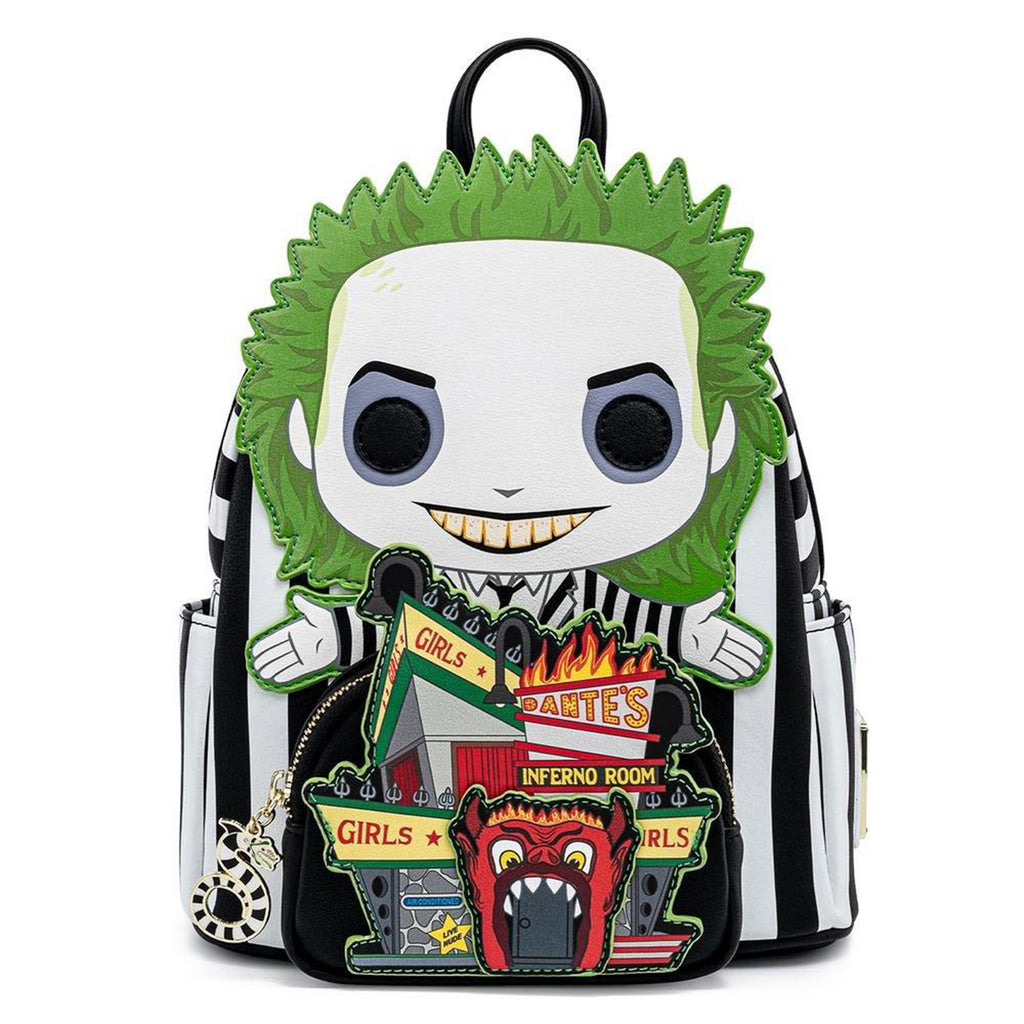 Loungefly Beetlejuice Dante's Inferno Mini Backpack