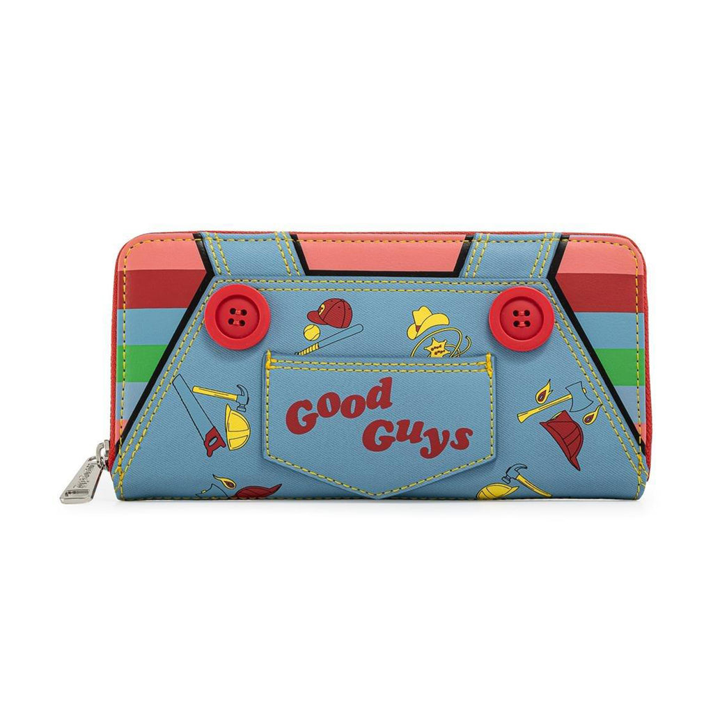 Loungefly Childs Play Chucky Cosplay Zip Around Wallet