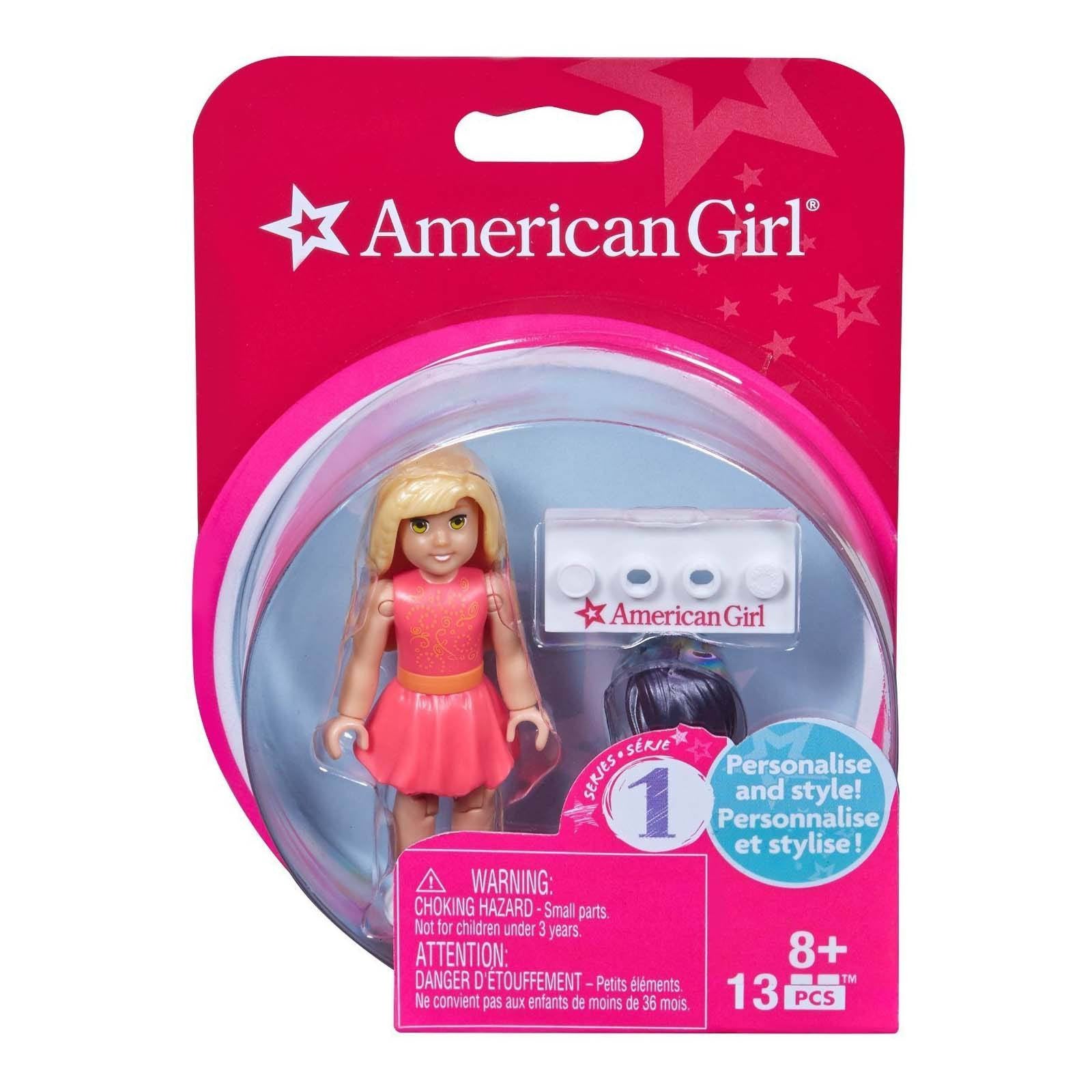 American Girl Mini Figure Pink Dress Miniature Figure | Radar Toys