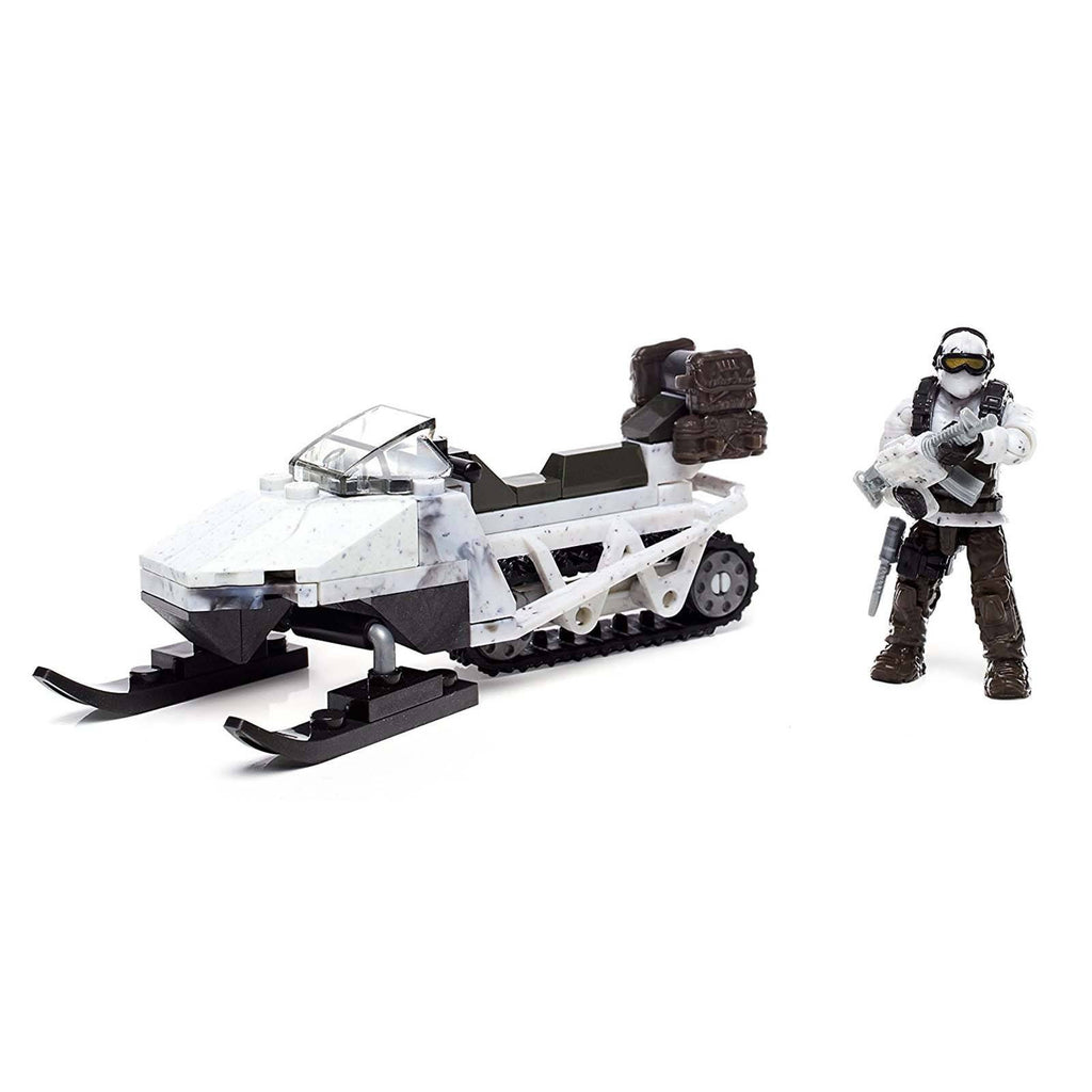 Mega Bloks Call Of Duty Snowmobile Recon Building Set