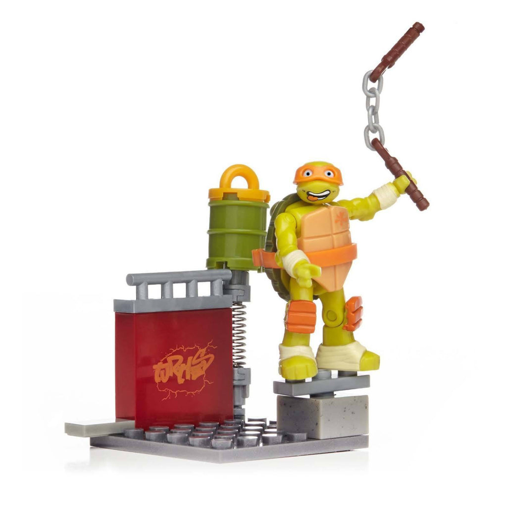 Mega Bloks Teenage Mutant Ninja Turtles Skate Training Mikey Building Set - Radar Toys