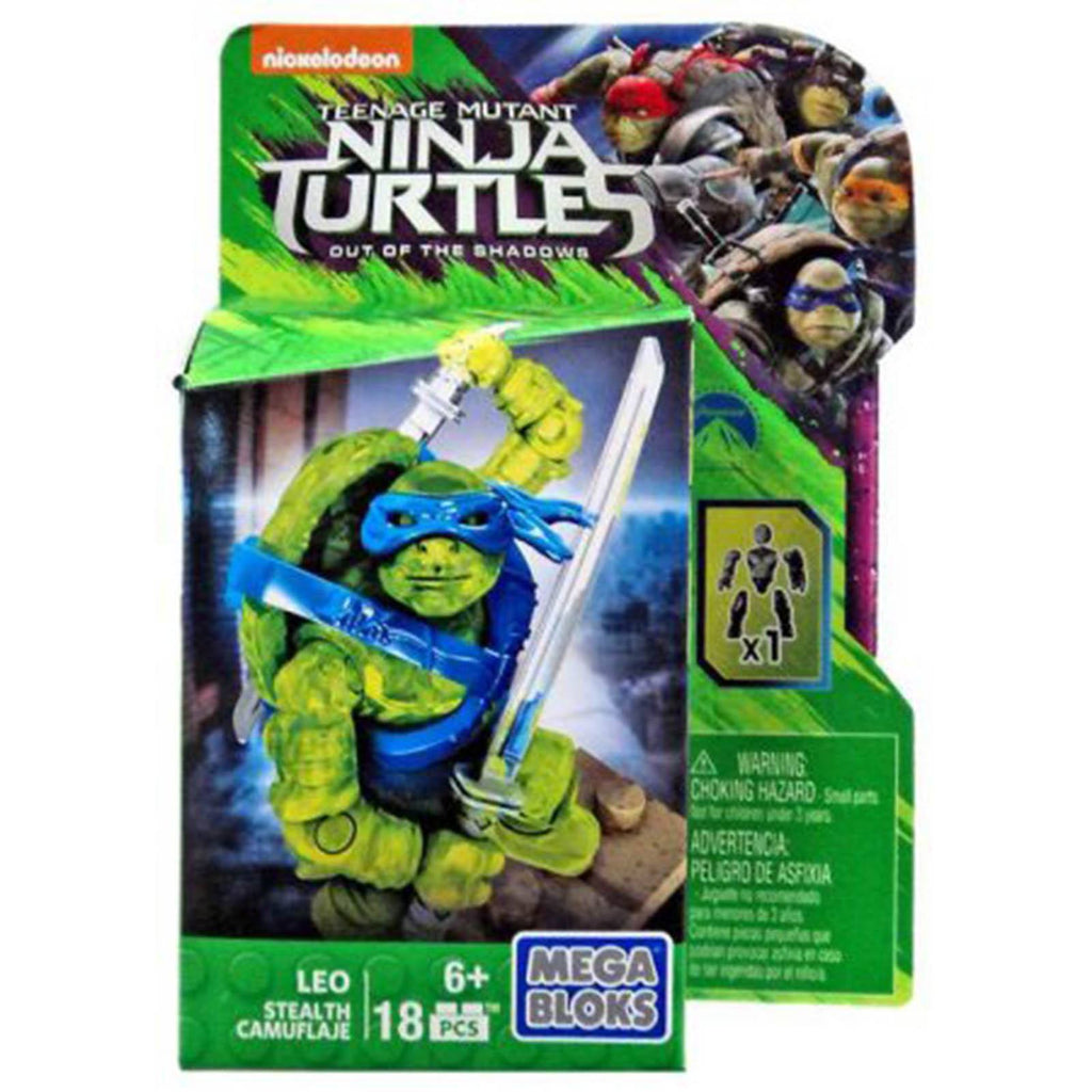 Mega Bloks Teenage Mutant Ninja Turtles Stealth Leo Figure - Radar Toys
