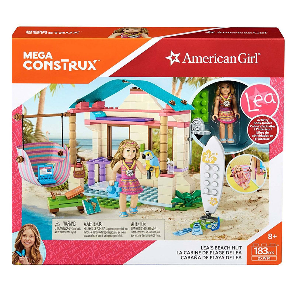 Mega Construx American Girl Lea's Beach Hut Building Set