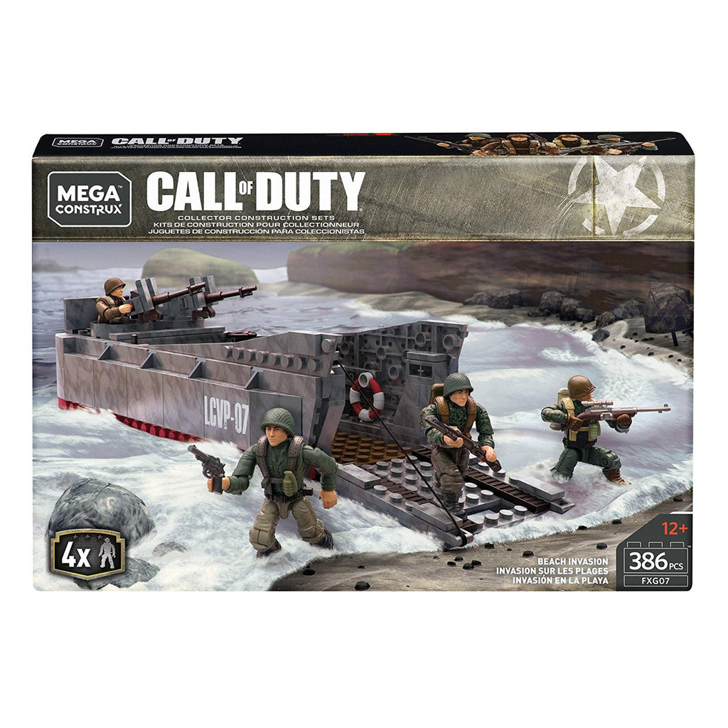Mega Construx Call Of Duty Beach Invasion Building Set