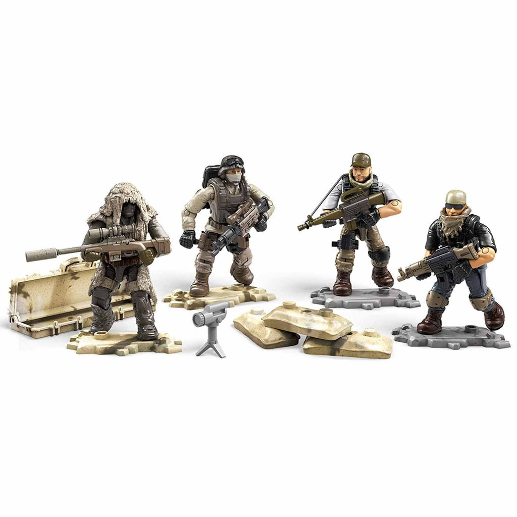 Mega Construx Call Of Duty Desert Snipers Vs Mercenaries Building Set