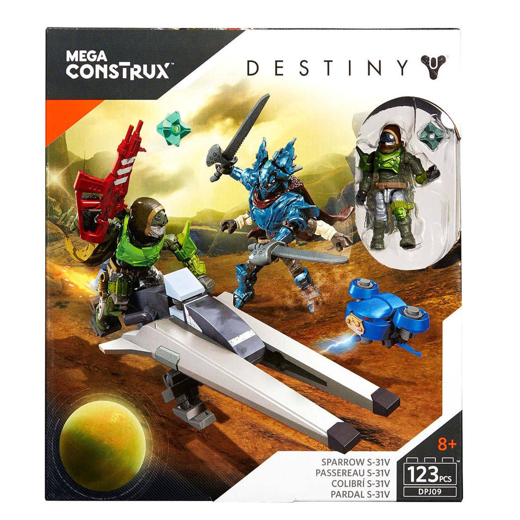 Mega Construx Destiny Sparrow S-31V Building Set - Radar Toys