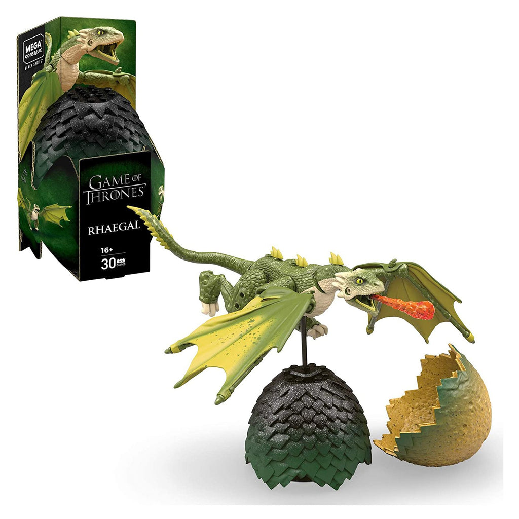 Mega Construx Game Of Thrones Black Series Rhaegal Building Set